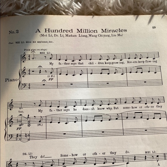 FLOWER DRUM SONG  COMPLETE VOCAL SCORE Rodgers and Hammerstein - Picture 9 of 10